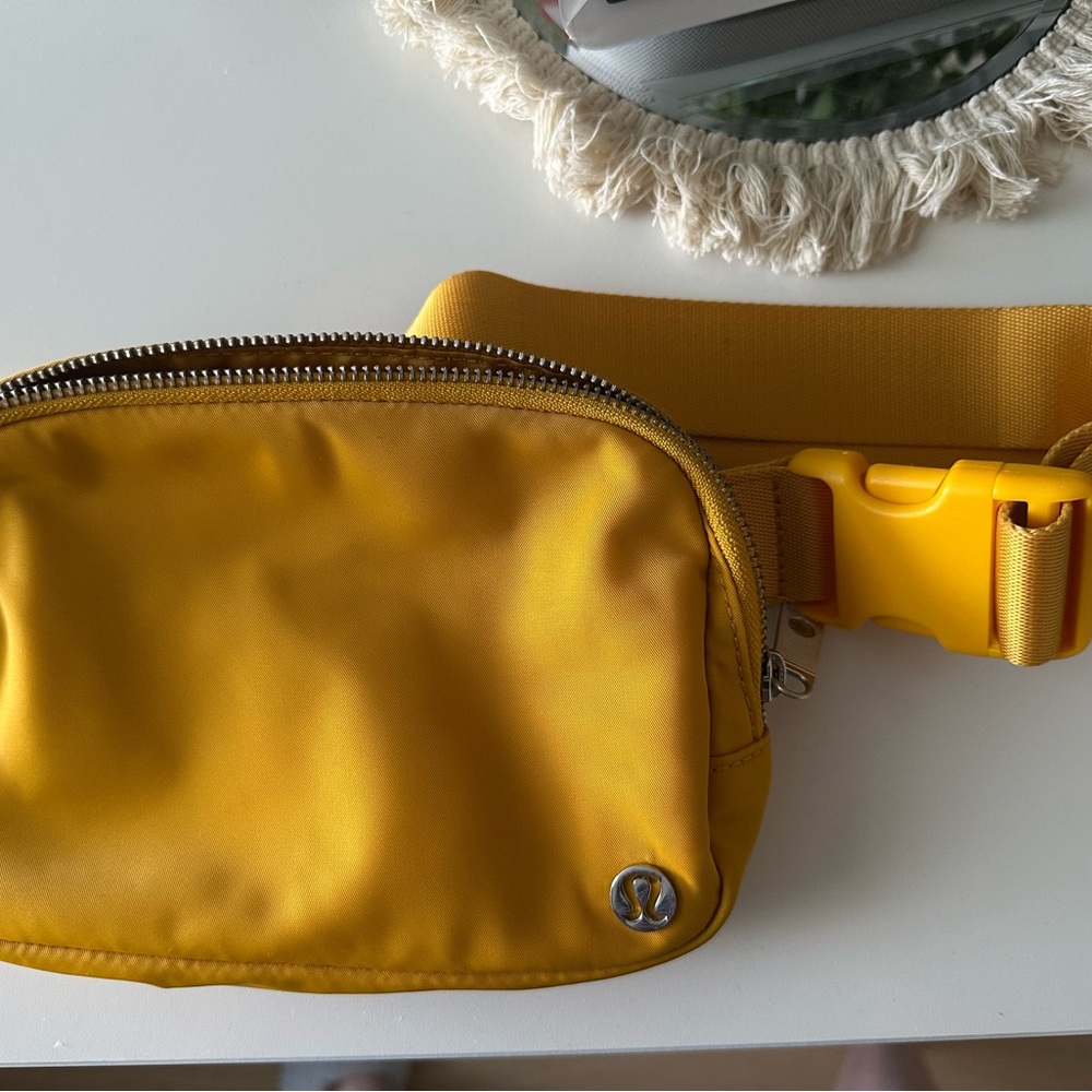 Lululemon Yellow Belt Bag